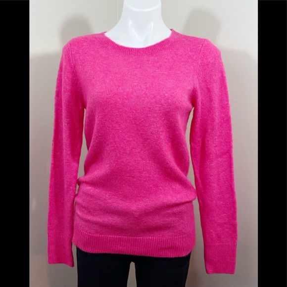 Womens hot pink sweater Clearance